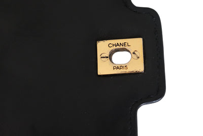 CHANEL Classic Diana Vintage Flap Bag Quilted Lambskin Small Black