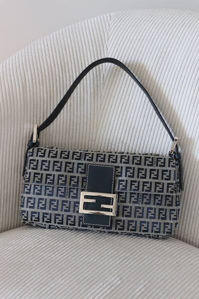 FENDI ZUCCHINO BAGUETTE JEAN VINTAGE