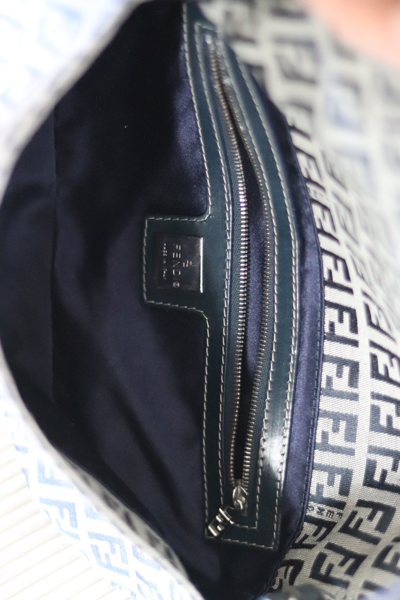 FENDI ZUCCHINO BAGUETTE JEAN VINTAGE