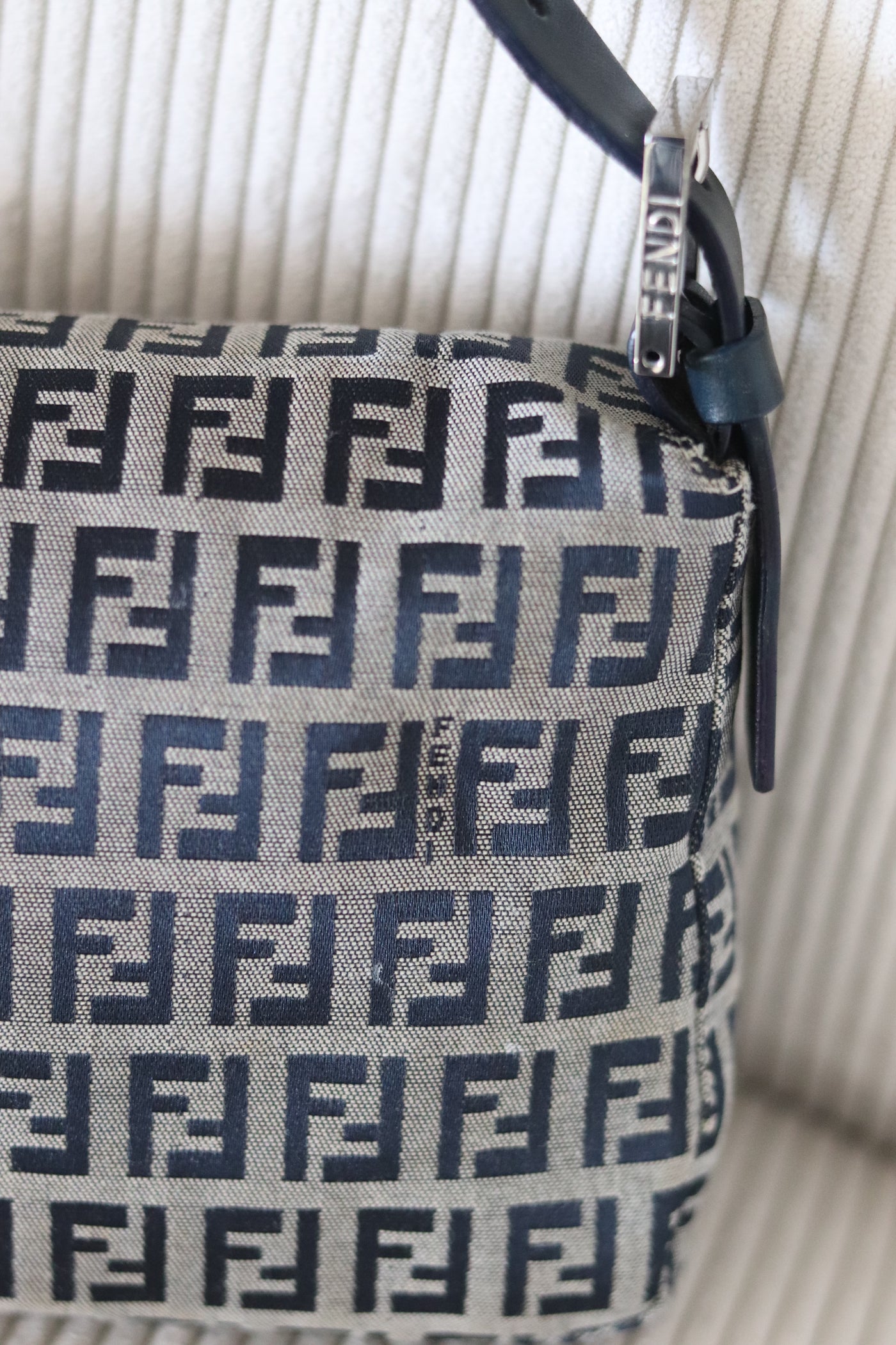 FENDI ZUCCHINO BAGUETTE JEAN VINTAGE