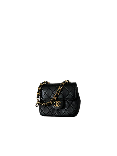 CHANEL Micro Matelasse Bag Charm