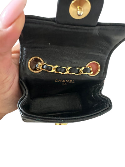 CHANEL Micro Matelasse Bag Charm