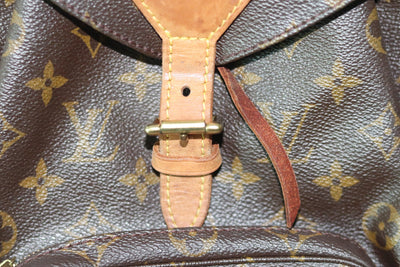 LOUIS VUITTON Montsouris MM Monogram Canvas Backpack - Lusso e Rosas