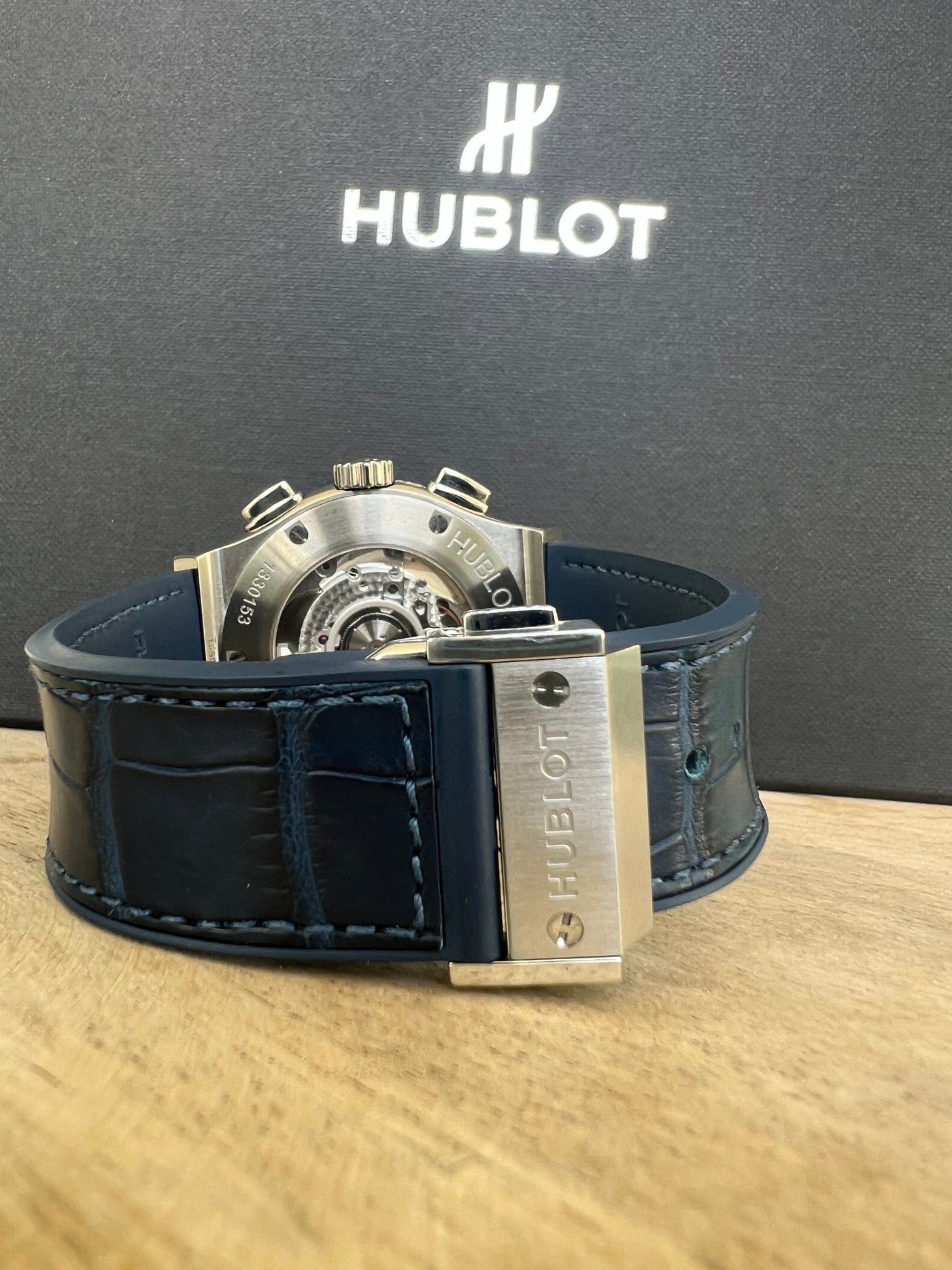 Hublot Classic Fusion Chronograph (Blue Dial)