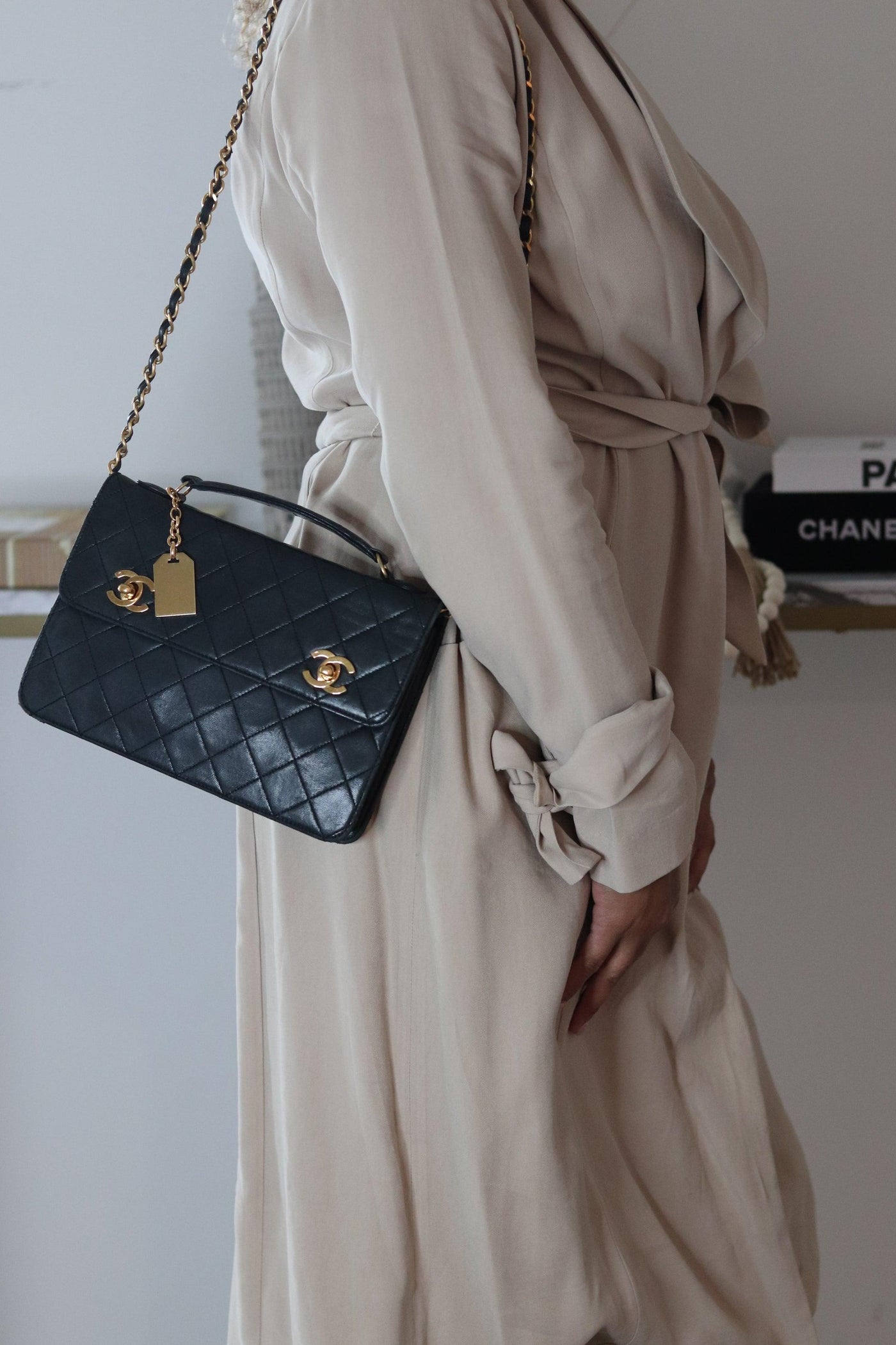 Chanel Vintage Mini Quilted Crossbody Bag, $3,993